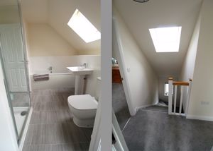 2nd Floor Bathroom and Landing- click for photo gallery